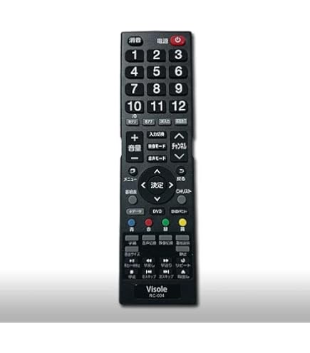 Amazon | リモコン FOR UNITECHユニテクVisole RC-007 LCU3202L